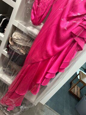 Mac Duggal Elegant Pink Gown Dress NWT